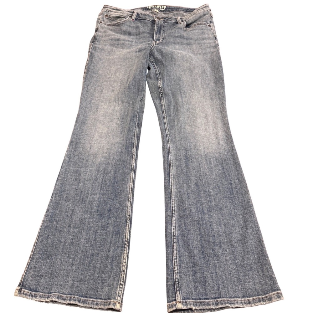 Idyllwind Miranda Lambert Womens Blue Flare Leg Denim Jeans Size 14 Medium Wash
